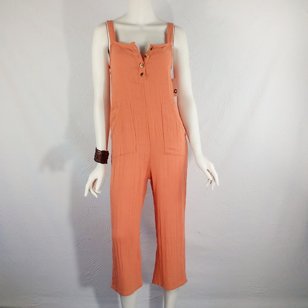 So striped crop romper Sz. XS